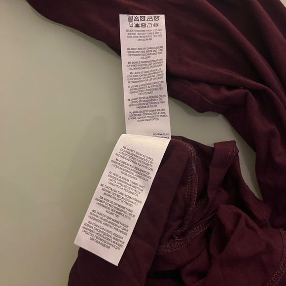 BODEN women Top long sleeve crossover faux wrap V neck Medium (10) - Picture 10 of 10